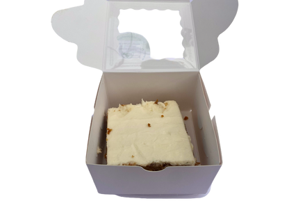 Homemade Carrot Cake Square