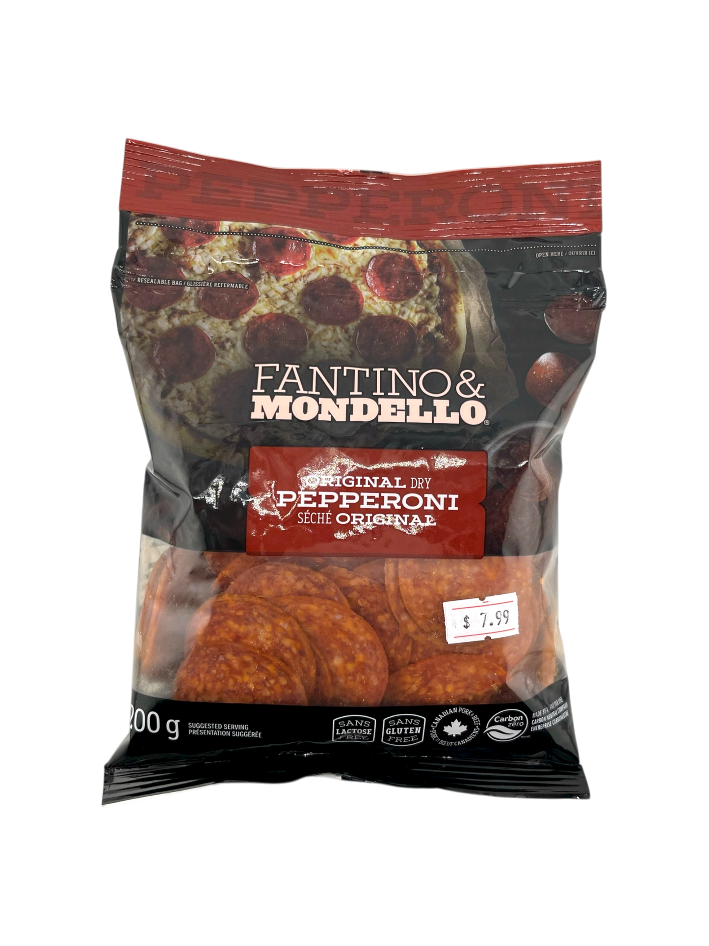 Original Dry Sliced Pepperoni - 200g