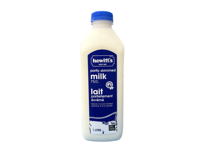 Hewitt's Milk 1% - 1L Carton