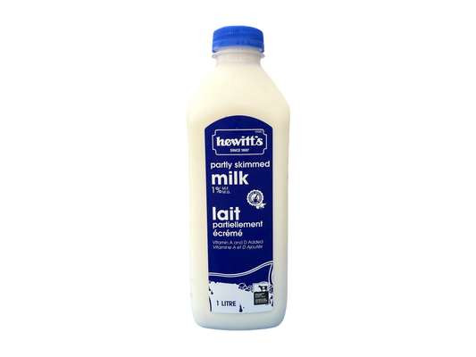 Hewitt's Milk 1% - 1L Carton