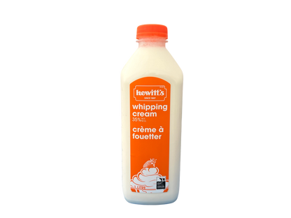Hewitt's Whipping Cream - 1L