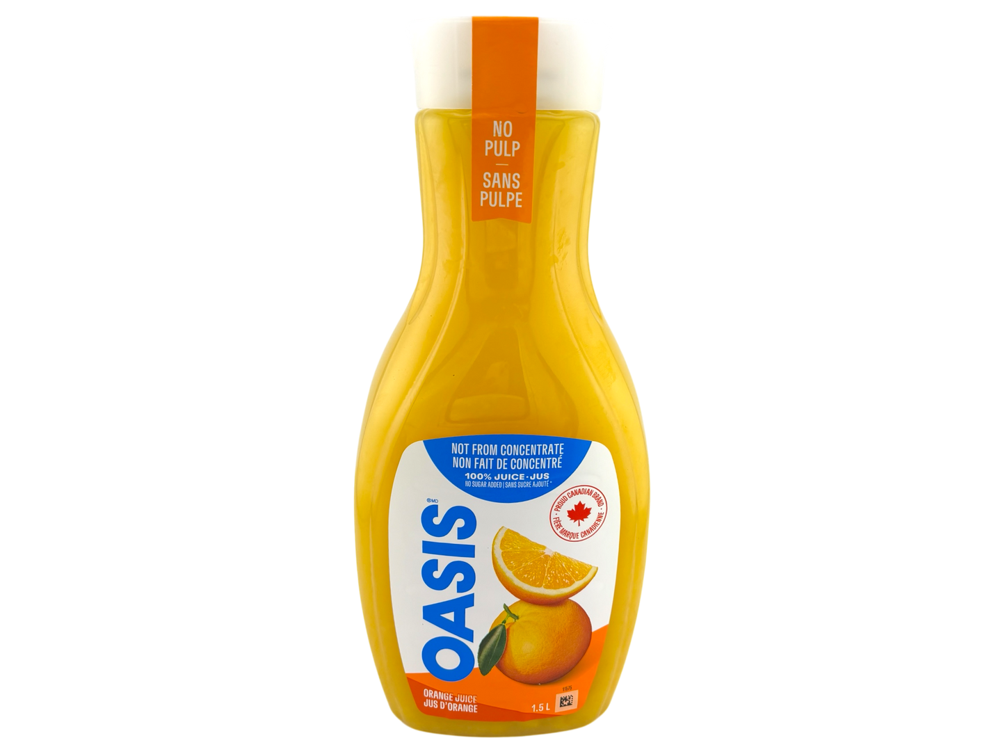Orange Juice No Pulp 1.5L - Oasis – Niagara Fresh Market