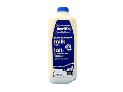 Hewitt's Milk 1% - 2L Carton