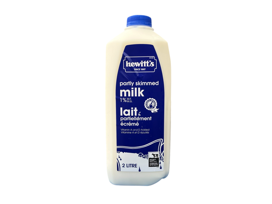 Hewitt's Milk 1% - 2L Carton