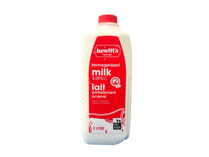 Hewitt's Homogonized Milk 3.25% - 2L Cartons