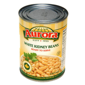 Aurora Canned White Kidney Beans - 540ml