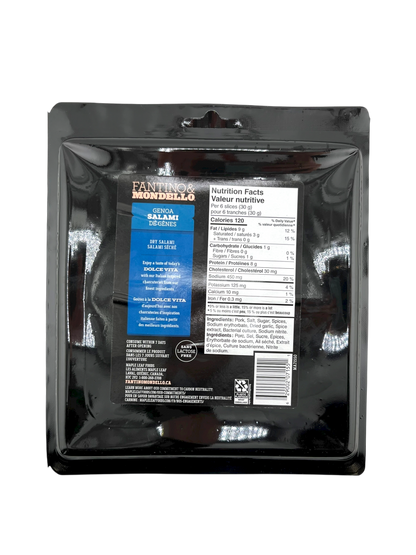 Sliced Genoa Salami - 100g