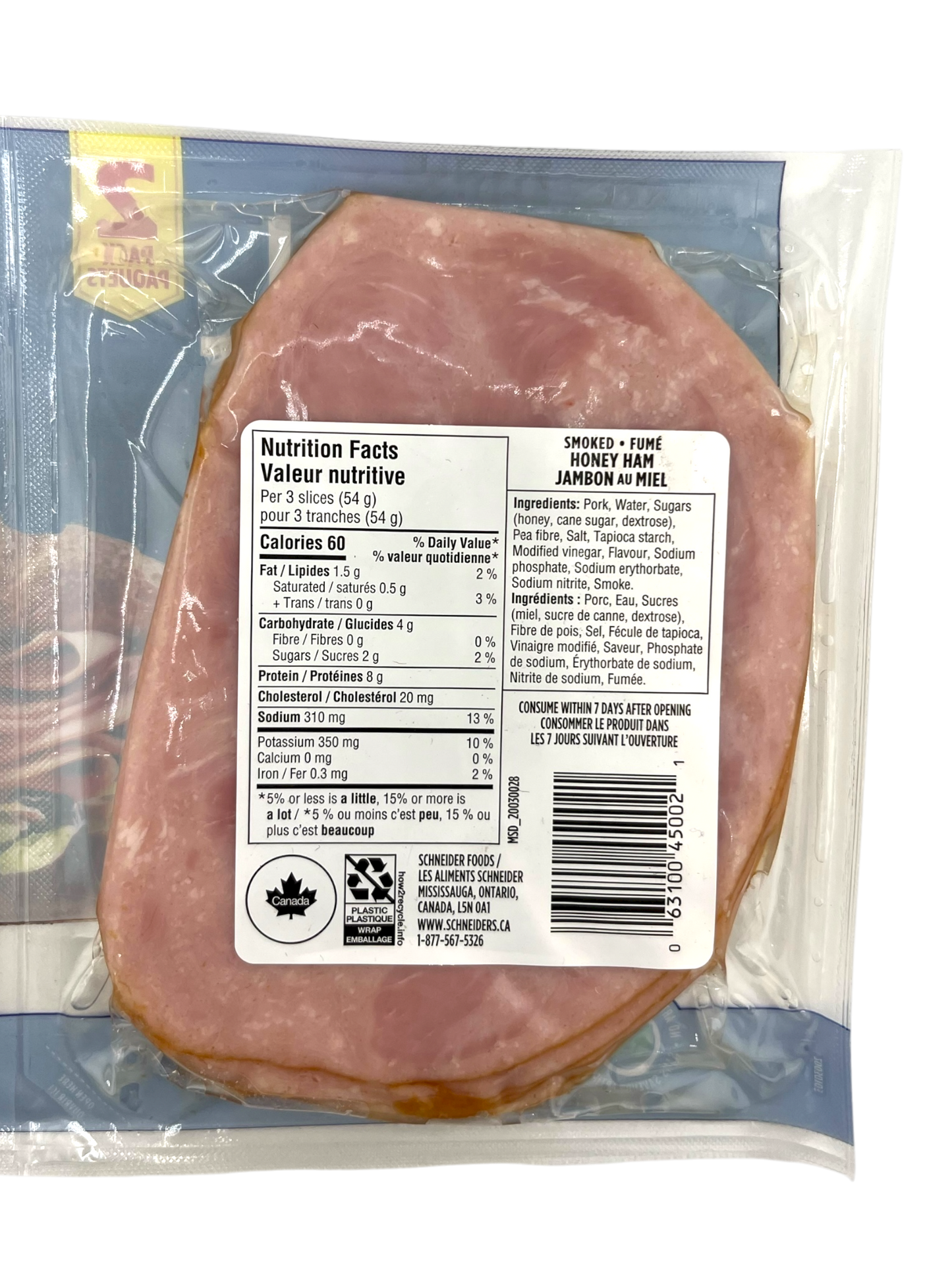 Main Street Deli - Smoked Honey Ham - 250g