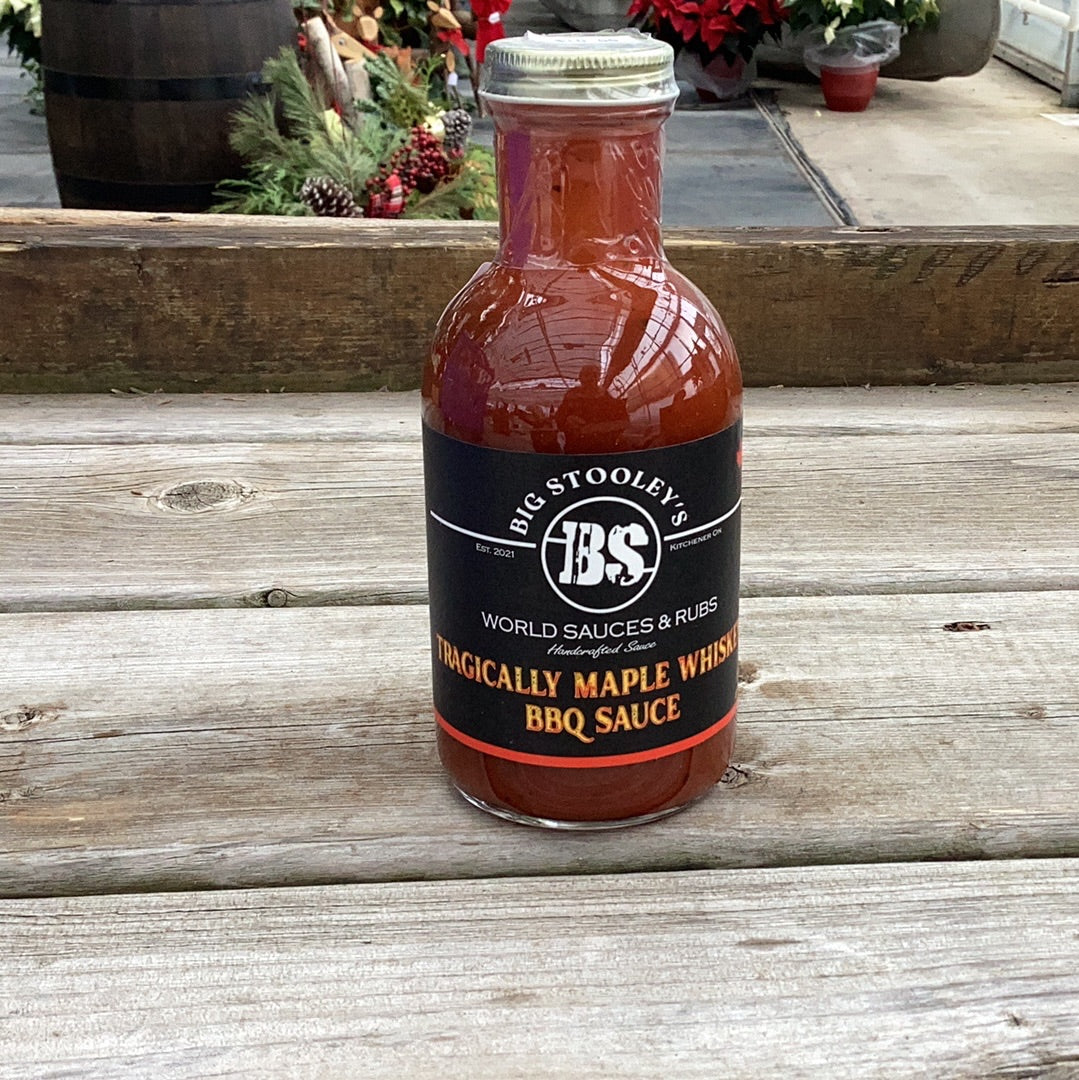 Tragically Maple Whiskey BBQ Sauce - Big Stooley's – Niagara Fresh Market