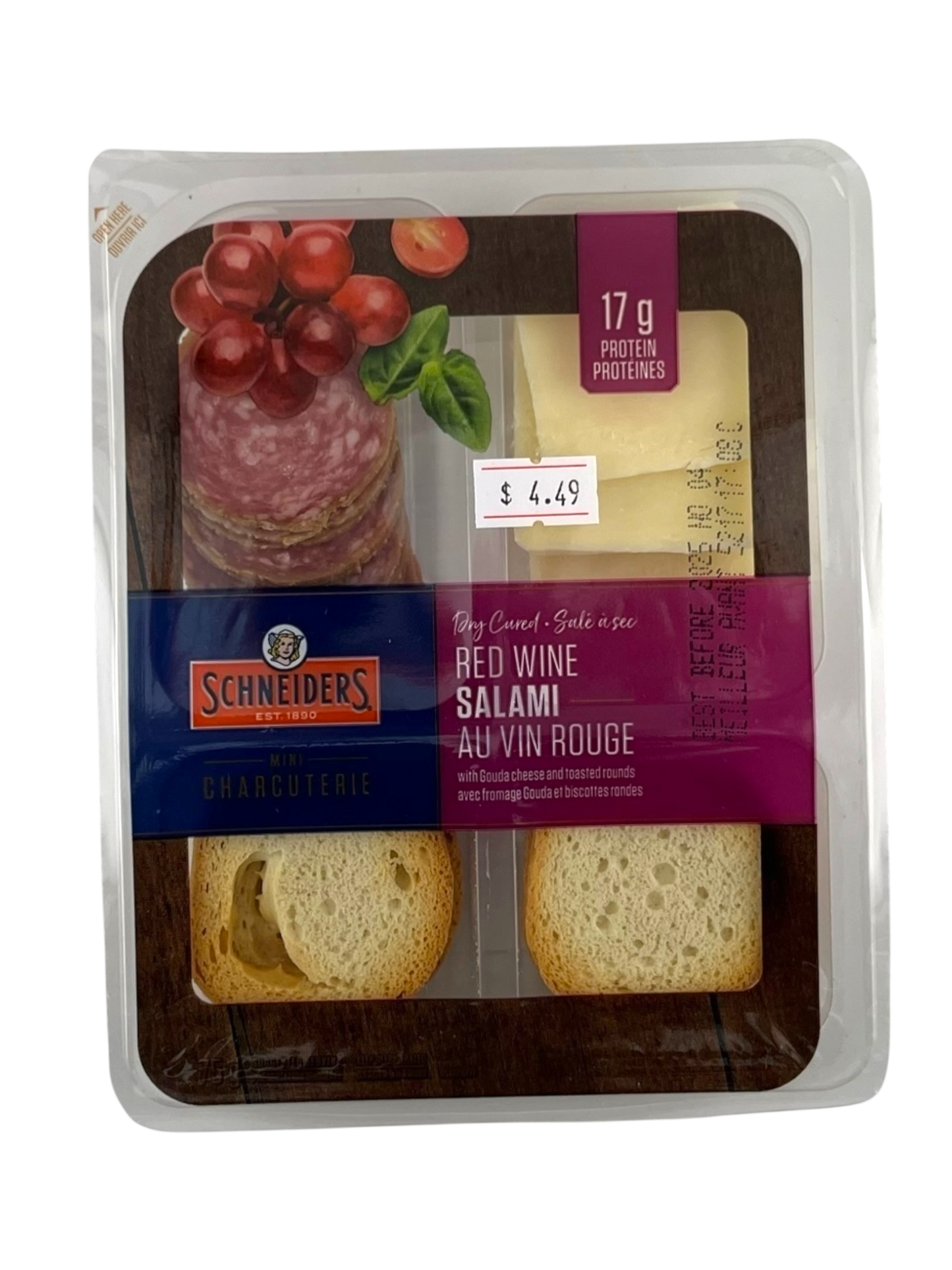 Schneiders Mini Charcuterie Kit - Red Wine Salami