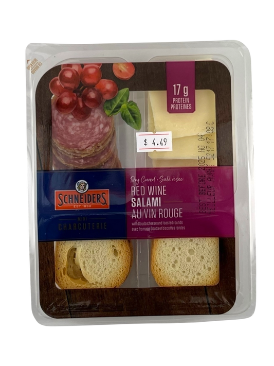 Schneiders Mini Charcuterie Kit - Red Wine Salami