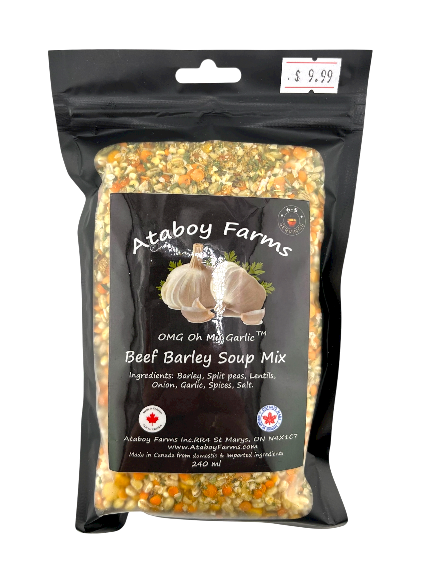 Beef Barley Soup Mix