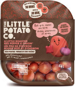 Mini Potatoes - A Little Roasted Red Pepper & Onion