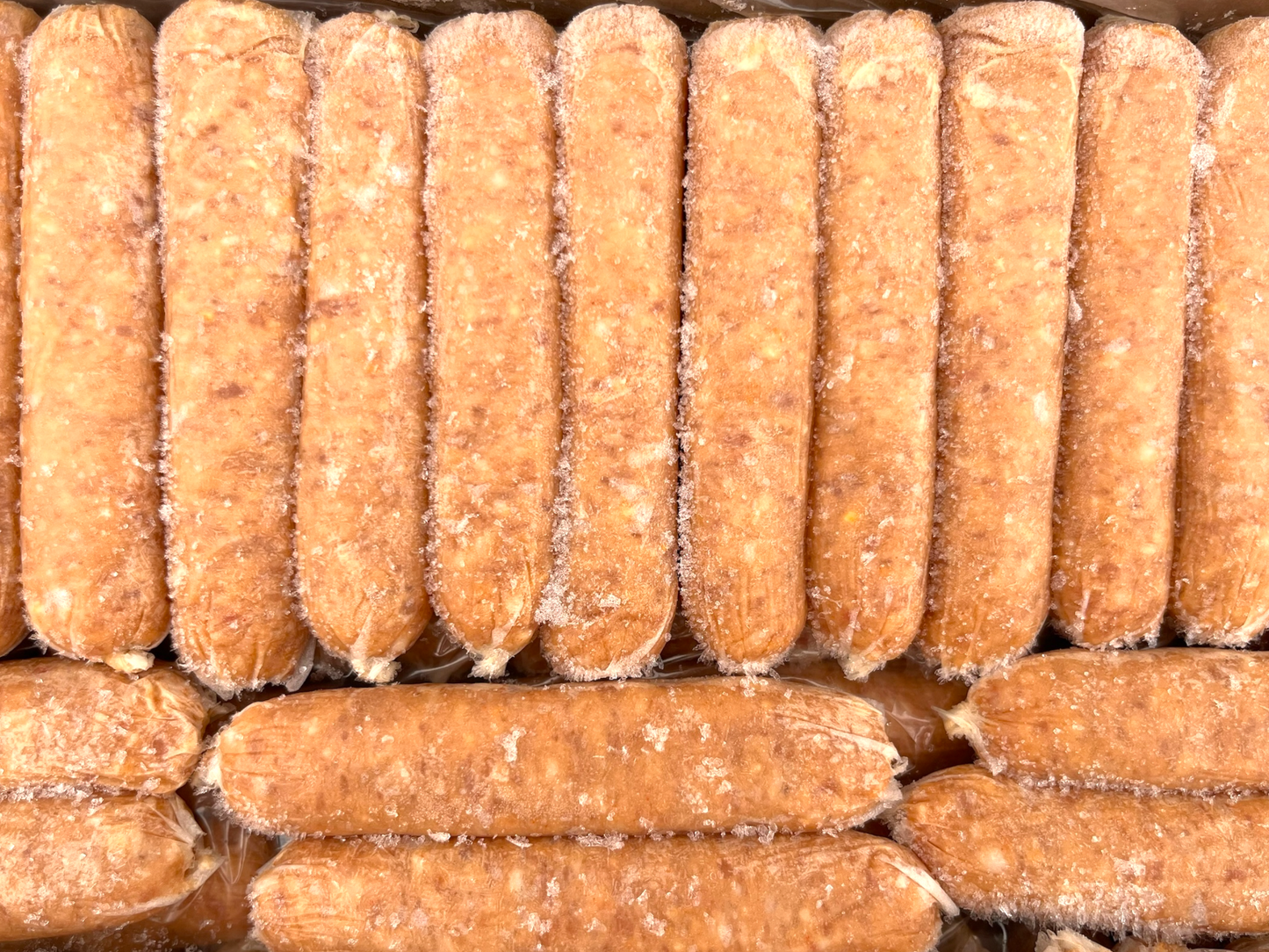 Big Red Breakfast Sausage - 11 lbs (about 130 pieces)