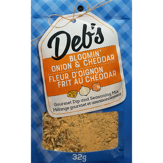 Bloomin' Onion & Cheddar Dip Mix - Deb's Dips