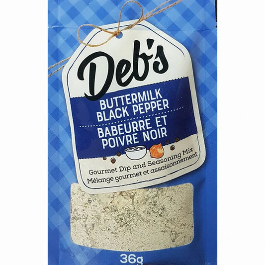 Buttermilk Black Pepper Dip Mix - Deb's Dips