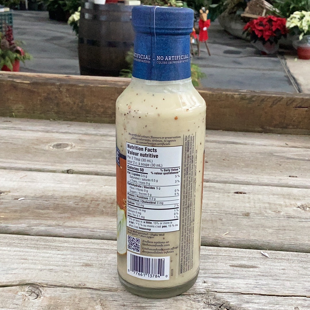 Sweet onion Dressing and Marinade - Litehouse - 355mL