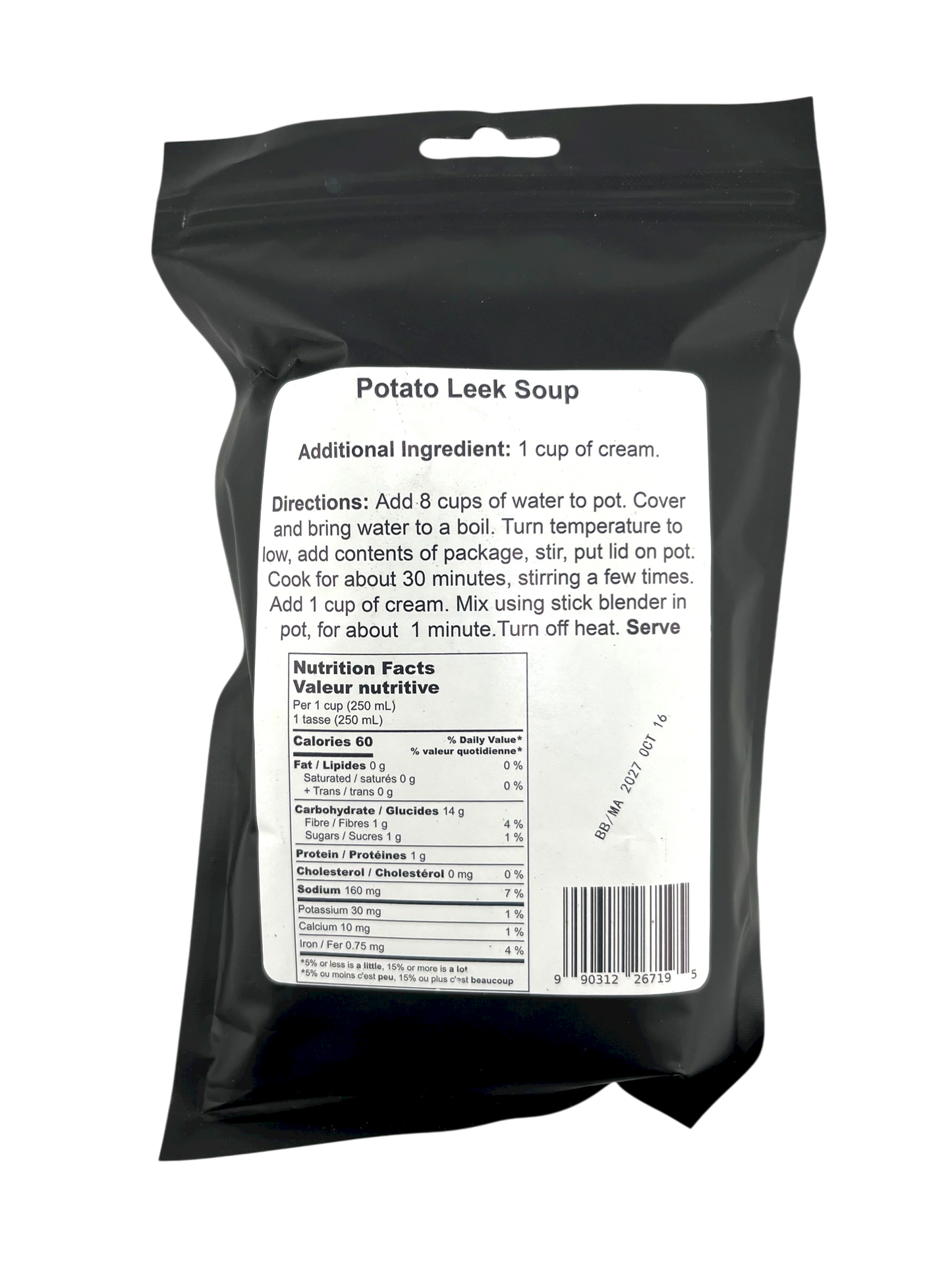 Potato and Leak Soup Mix