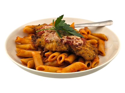 Chicken Parmesan and Pasta