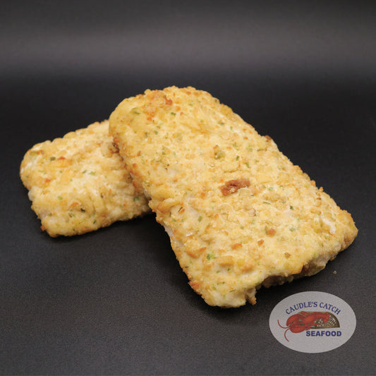 Potato Crusted Cod with Cheddar & Chives - Frozen