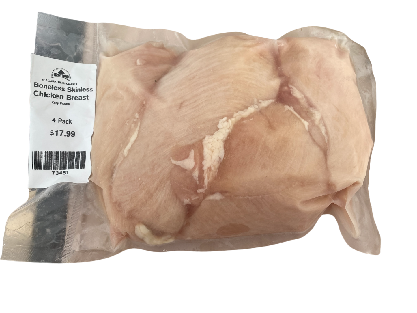 Boneless Skinless Chicken Breast - 4 Pack