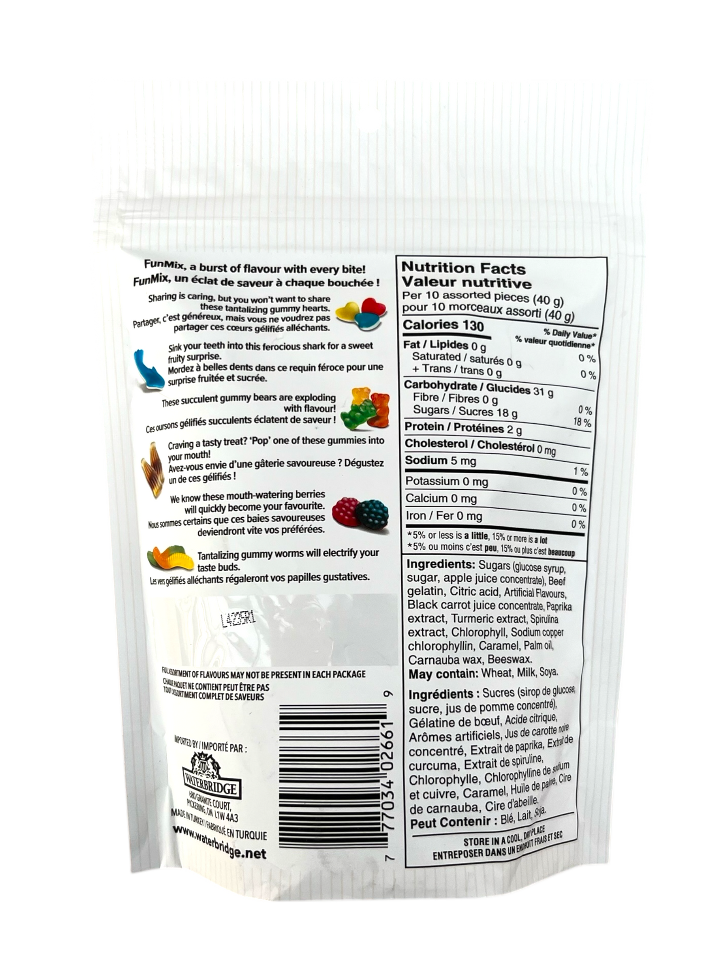 Waterbridge Funmix Fruit Flavoured Candy