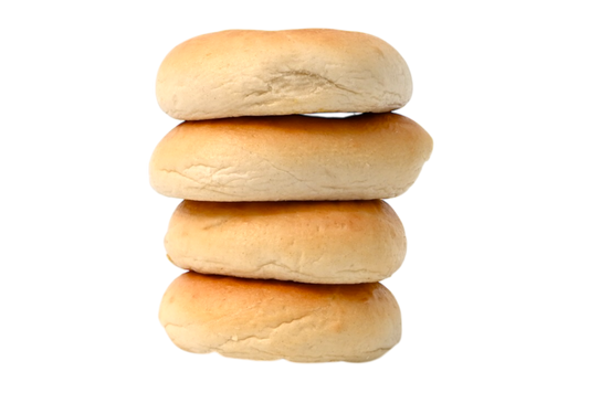 Homemade Plain Bagels - 4 pack