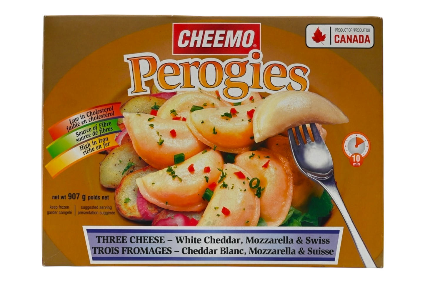 Cheemo Perogies - Three Cheese - 907g