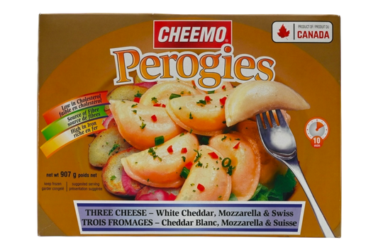 Cheemo Perogies - Three Cheese - 907g