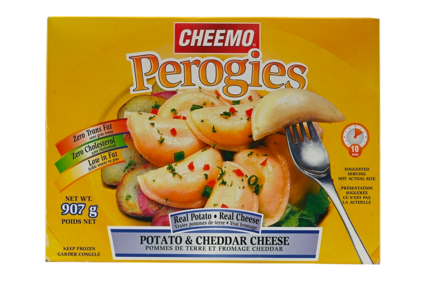 Cheemo Perogies - Potato and Cheddar Cheese - 907g
