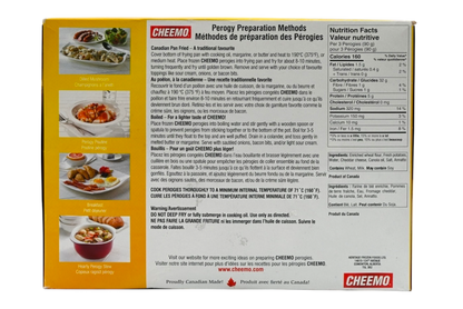 Cheemo Perogies - Potato and Cheddar Cheese - 907g