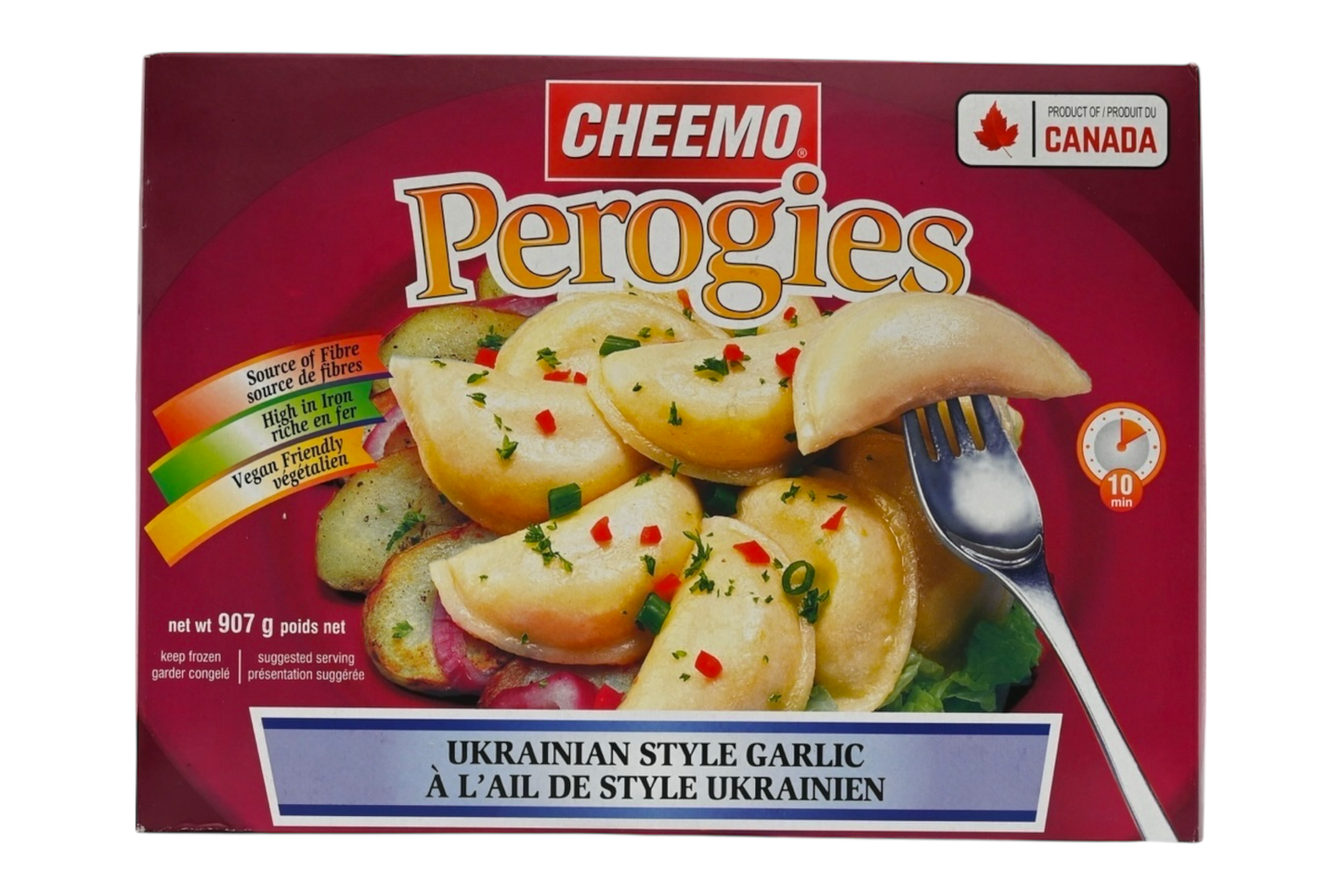 Cheemo Perogies - Ukrainian Style Roasted Garlic - 907g