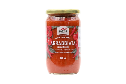 Sacla Arrabbiata Sauce (Spicy) - 655ml