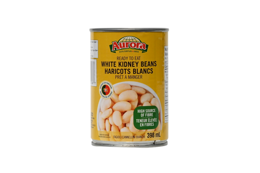Aurora Canned White Kidney Beans - 398ml
