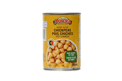 Aurora Canned Chick Peas - 398ml