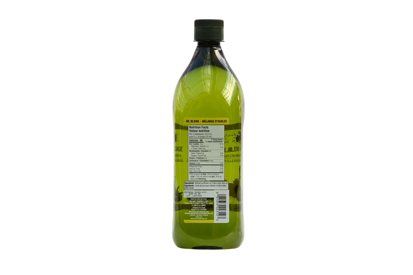 Aurora Olive Oil and Sunflower Oil Blend - 1L