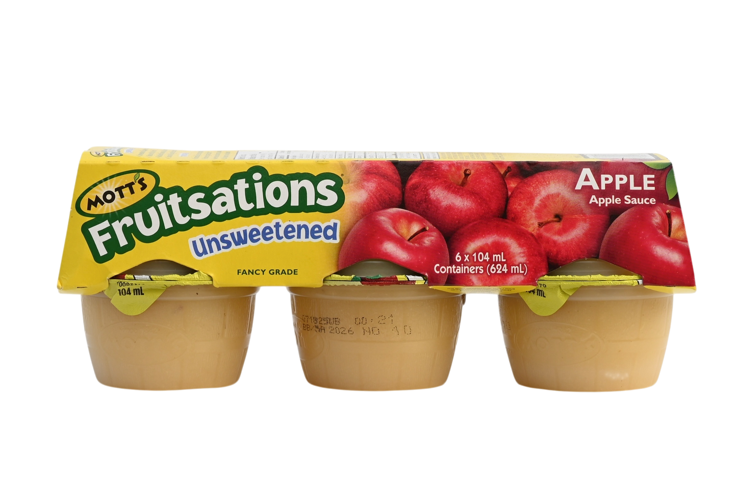 Motts Fruitsations Applesauce - 6x104g