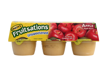 Motts Fruitsations Applesauce - 6x104g