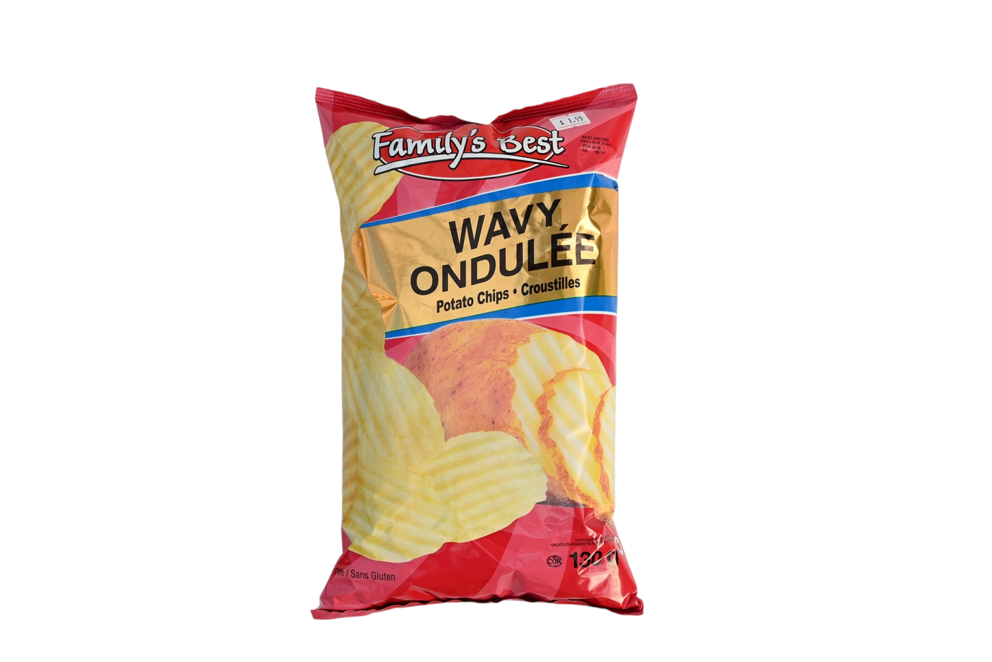 Family's Best Potato Chips - 130g