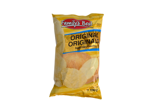 Family's Best Potato Chips - 130g