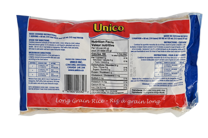 Unico Long Grain Rice - 750g