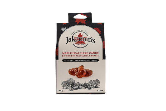 Jakeman's Maple Leaf Hard Candy - 160g