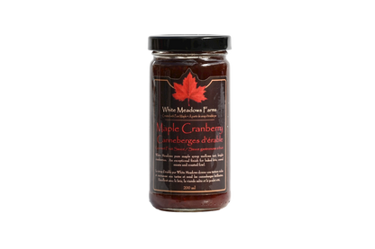 Maple Cranberry Fruit Sauce
