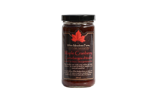 Maple Cranberry Fruit Sauce