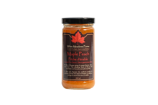 Maple Peach Fruit Sauce