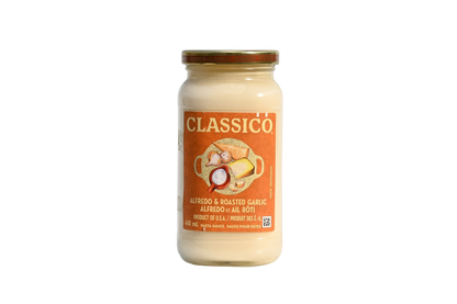 Classico Alfredo & Roasted Garlic Sauce - 410ml