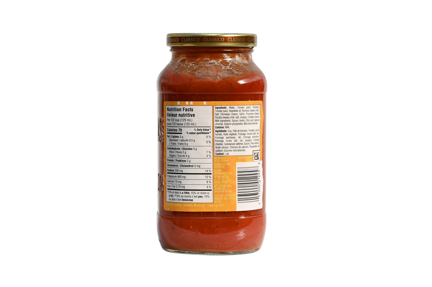 Classico Four Cheese Sauce - 410ml