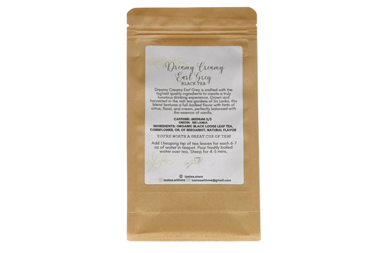 TasTea Dreamy Creamy Earl Grey Loose Leaf Tea