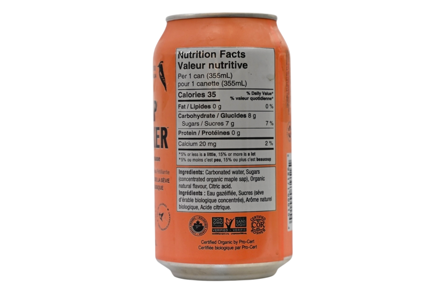 The Peach One - Sap Sucker Sparkling Water