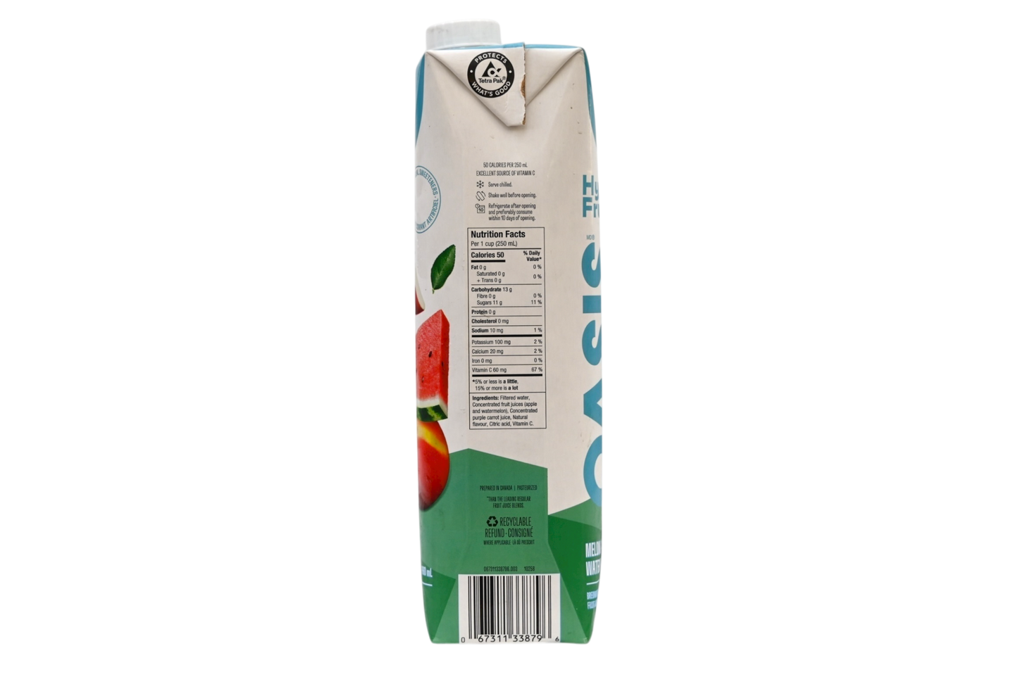 Oasis Watermelon Apple Juice - 960ml